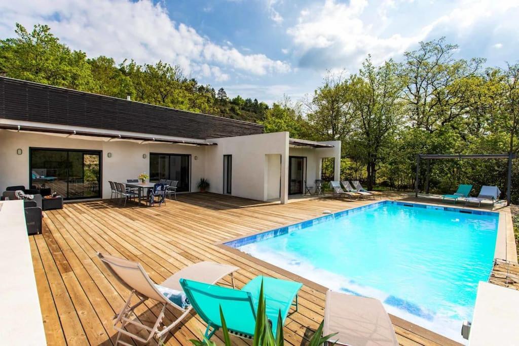 Villa Blanche, Contemporary, Cathars, Couiza, Carcassonne Extérieur photo